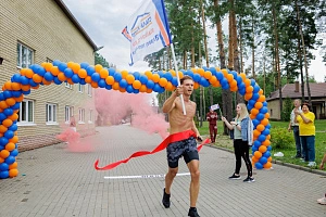 Спортивные новости. Субботним утром 23.07.22г состоялся ежегодный марафон " Стальные люди".