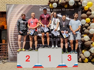 Спортивные новости. Субботним утром 23.07.22г состоялся ежегодный марафон " Стальные люди".